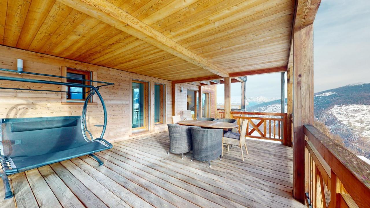 Etoiles Des Neiges Luxe & Jacuzzi Chalet 12 Pers By Alpvision Residences Hérémence Exteriér fotografie