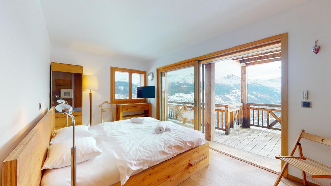 Etoiles Des Neiges Luxe & Jacuzzi Chalet 12 Pers By Alpvision Residences Hérémence Exteriér fotografie