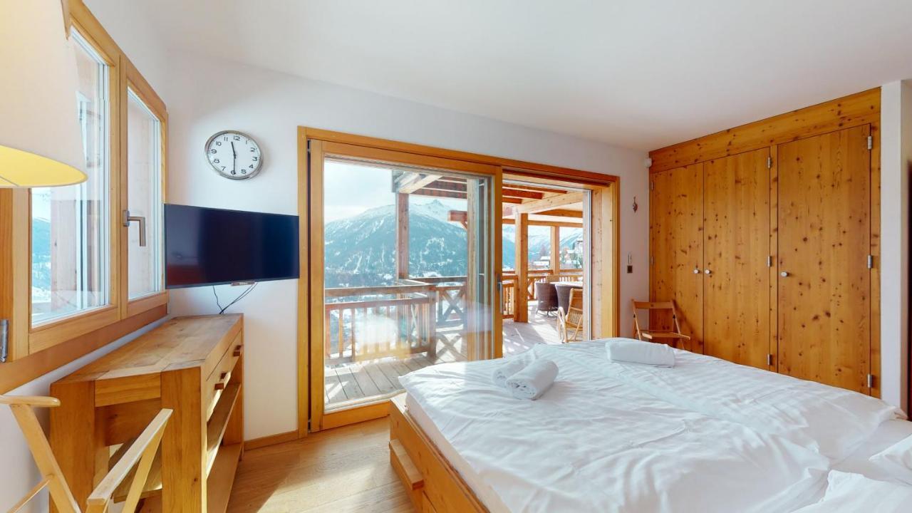 Etoiles Des Neiges Luxe & Jacuzzi Chalet 12 Pers By Alpvision Residences Hérémence Exteriér fotografie